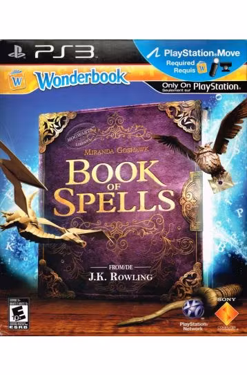 Wonderbook - Book Of Spells - J.K.Rowling - Joc PS3