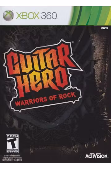 Guitar Hero - Warriors Of Rock - Joc XBox 360
