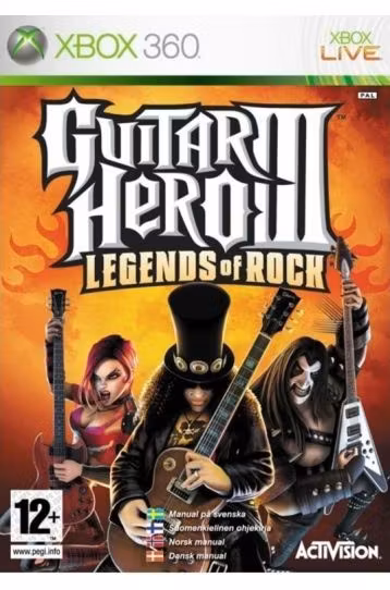 Guitar Hero III - Legends Of Rock - Slim Case - Joc XBox 360