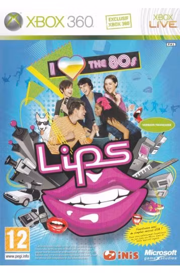 Lips - I Love The 80's - Joc XBox 360