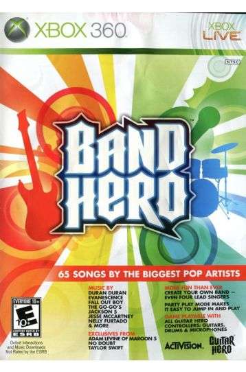Band Hero - Joc XBox 360