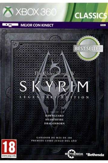 The Elder Scrolls V - Skyrim - Legendary Edition - Disc 2 - Slim Case - Joc XBox 360
