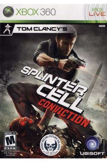 Tom Clancy's - Splinter Cell - Conviction - Joc XBox 360