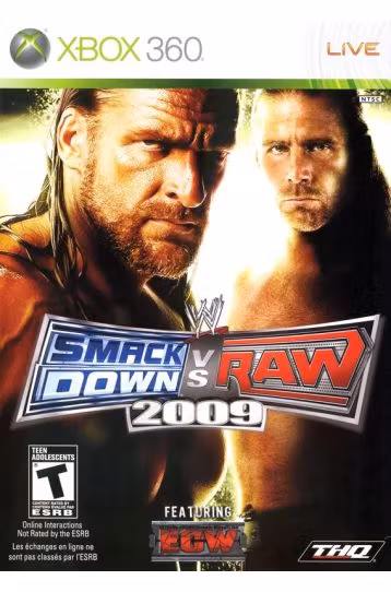 WWE Smackdown Vs. Raw 2009 - Joc XBox 360