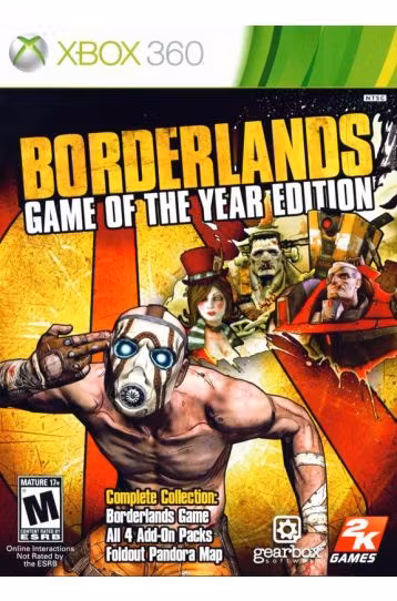 Borderlands - Game Of The Year Edition - Joc XBox 360