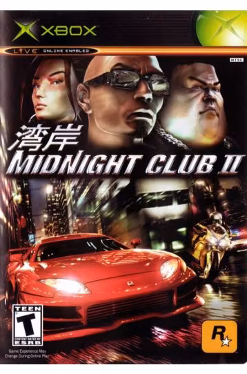 Midnight Club II - Joc XBox Classic Original