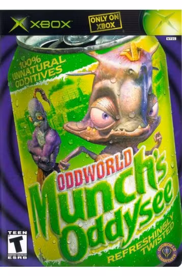 Oddworld - Munch's Oddysee - Joc XBox Classic Original