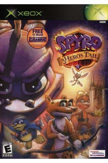 Spyro A Hero's Tail - Joc XBox Classic Original