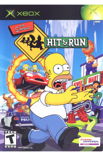 The Simpsons - Hit & Run - Joc XBox Classic Original