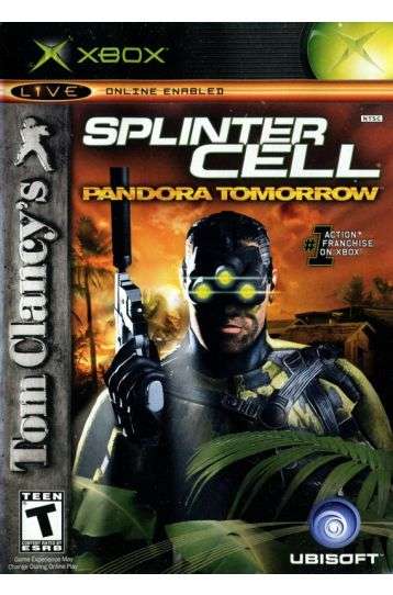 Tom Clancy's - Splinter Cell - Pandora Tomorrow - Joc XBox Classic Original