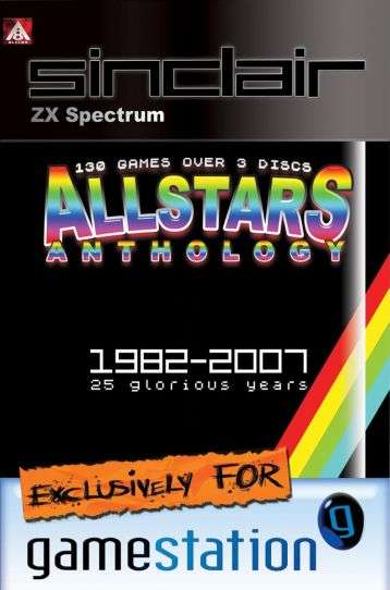 ZX Spectrum Allstars Anthology 1982-2007 3 Disc Boxset, Joc PC