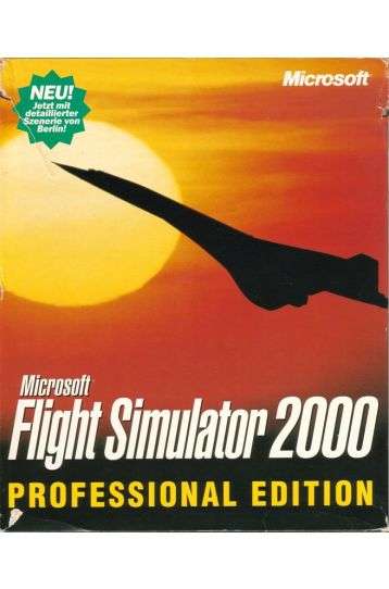 Microsoft Flight Simulator 2000 - Professional Edition - Cd-Rom - Joc PC