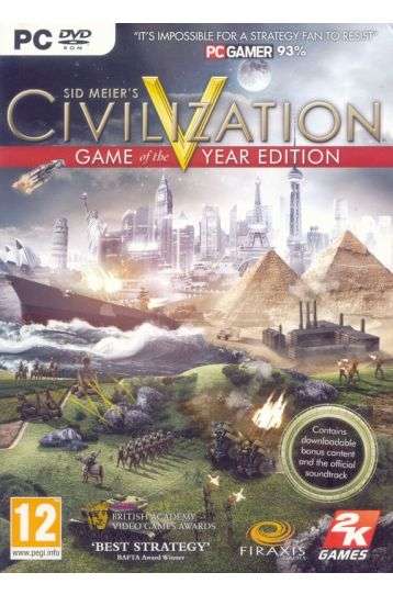 Sid Meier's Civilization V - Game Of The Year Edition - Joc PC