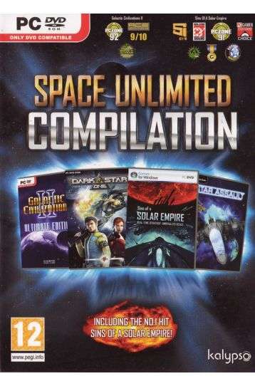 Space Unlimited Compilation - Galactic Civilizations II - Ultimate Edition + Sins of a Solar Empire + Star Assault + Dark Star One - Joc PC
