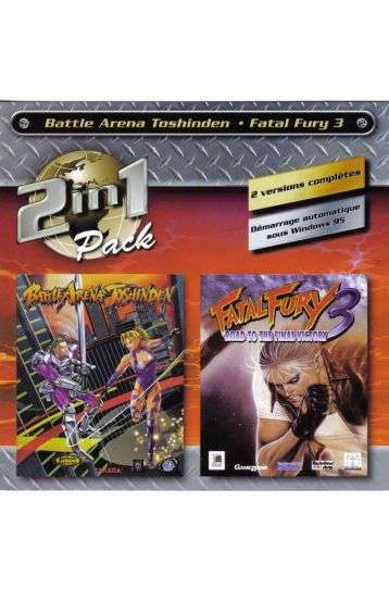 BattleArena Toshinden 2 + Fatal Futy 3 - Road To The Final Victory - Deutsch Version - Cd-Rom - Joc PC