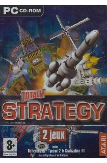 Totally Strategy 2 - Game Boxset - RollerCoaster Tycoon 2 And Civilization III - Boxset - Joc PC