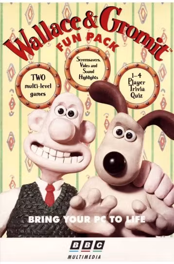 Wallace & Gromit Fun Pack - The Learning Company - Big Box - Deutsch Version - Joc PC