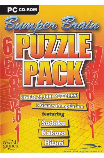 Bumper Brain - Puzzle Pack - 3 Games Compilation Sudoku, Kakuro, Hitori - Joc PC