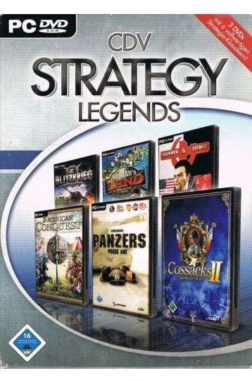 CDV Strategy Legends - American Conquest + Blitzkrieg + Codename: Panzers - Phase One + Cossacks II: Napoleonic Wars +Hammer & Sickle + No Man's Land - Joc PC