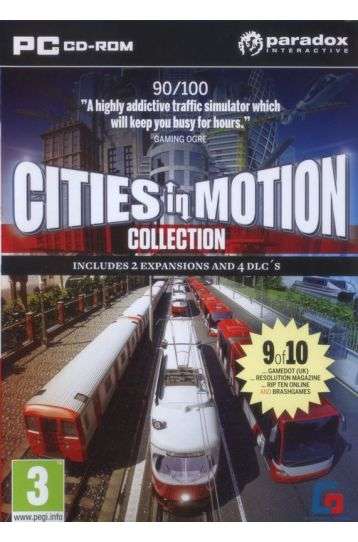 Cities In Motion Collection - Includes 2 Expansions and 4 DLG's - Joc PC