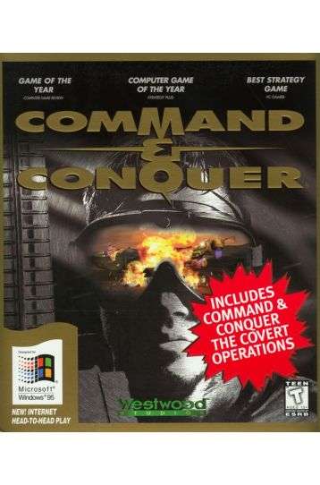 Command & Conquer - Complete With The Covert Operations Mission Disk - Jewel Case CD-ROM - Joc PC
