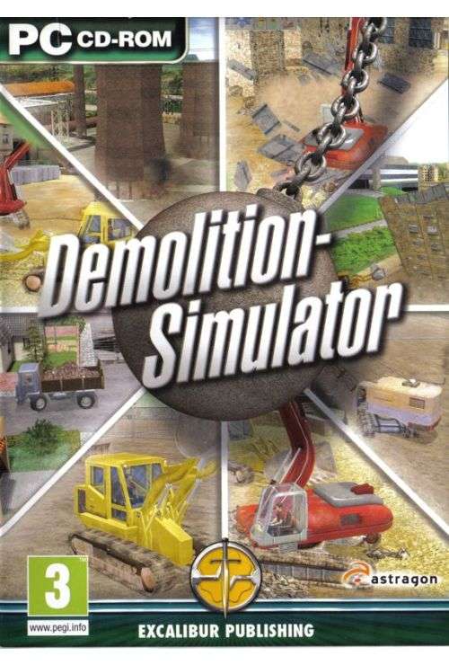 Demolition Simulator, Joc PC Simulare Demolari Cladiri pe CD-ROM ...